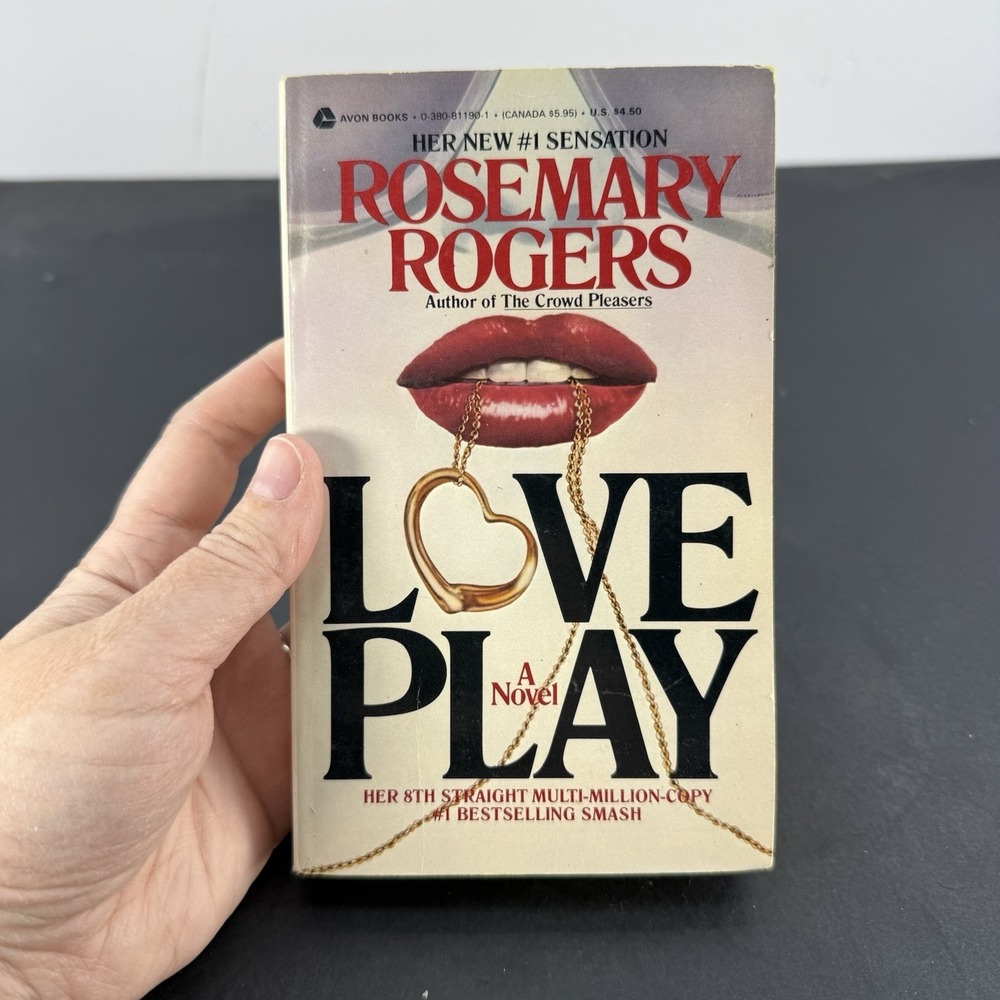 Love Play by Rosemary Rogers / 1982 Sphere Romance Paperback